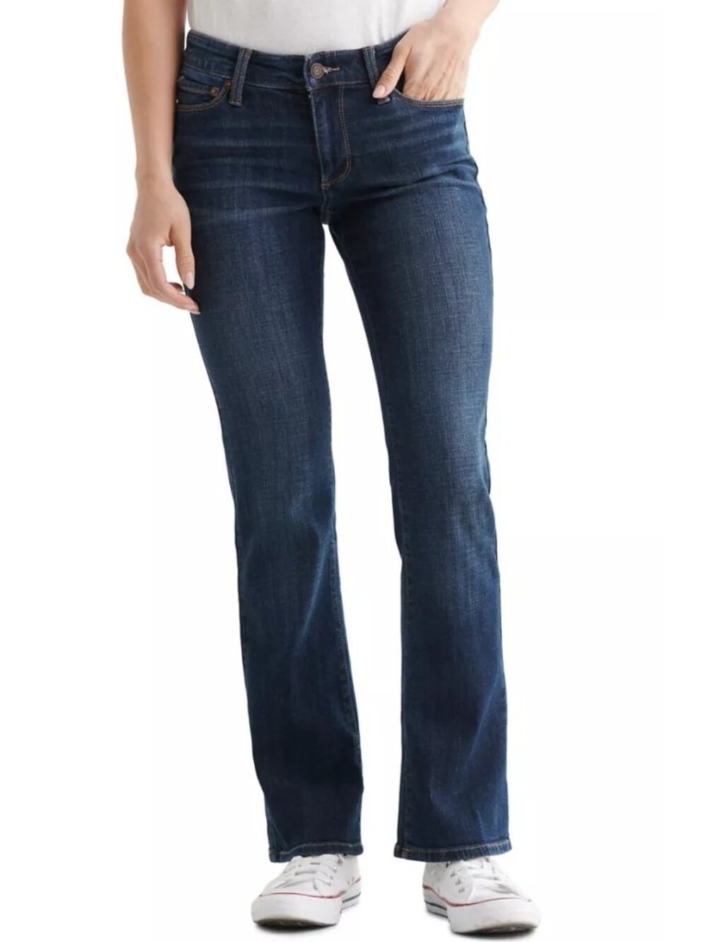 2/$30 Lucky Brand Mid Rise Sweet Boot Jeans Agate 6/ 28 #A4549